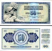 *50 Dinárov Juhoslávia 1968, P83 UNC - Kliknutím na obrázok zatvorte -